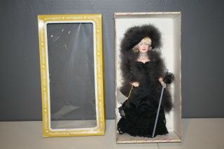 1982 Effanbee Legends Series Mae West 17 Inch Doll With Box