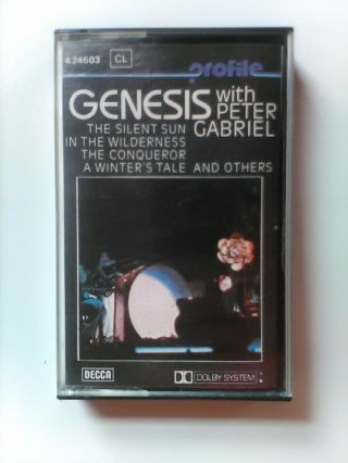 Genesis With Peter Gabriel - Profile 68/69 Rare German Import Cassette 