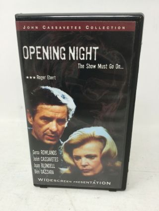 Opening Night Rare Oop Widescreen Collector 