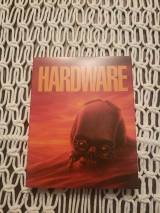 Hardware Blu Ray 2 Disc Special Edition Slipcase Stanley Ronin Rare Oop
