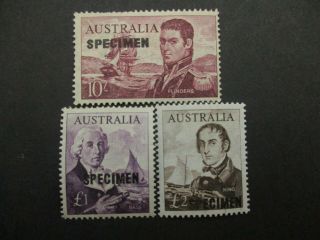 Australian Pre Decimal Stamps: Navigators Specimen - Rare (o541)