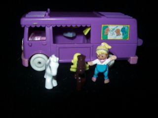Euc 100 Complete Vintage Polly Pocket Stable On The Go 1994