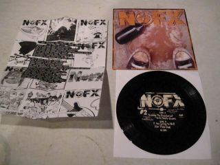 Rare Nofx Vinyl Club 7 Inch Arming The Proletariat I Am Going To Hell Fatwreck