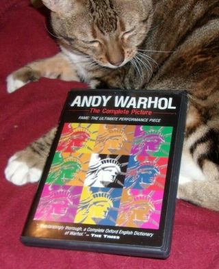 Andy Warhol: The Complete Picture Rare Oop Documentary Dvd Canadian Import