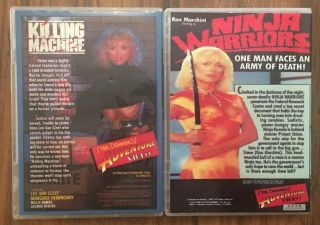 Killing Machine/Ninja Warriors/Rare/Sybil Danning’s Adventure Video/Cult/Action 2