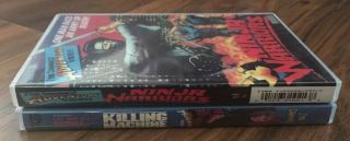Killing Machine/Ninja Warriors/Rare/Sybil Danning’s Adventure Video/Cult/Action 3