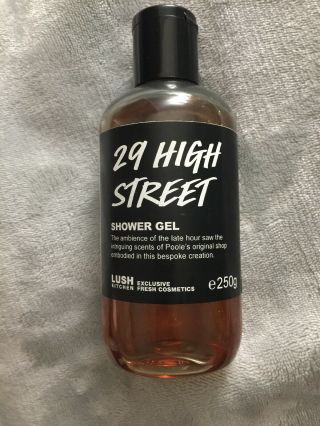 Rare Lush Cosmetics Lush Kitchen 29 High Street Shower Gel Limited Edition