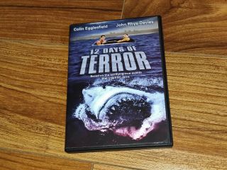 12 Days Of Terror Dvd - Rare Shark Horror