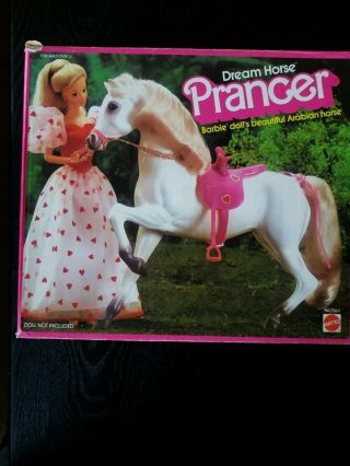 Vintage 1983 Barbie Dream Horse Prancer Arabian Horse W/ Box