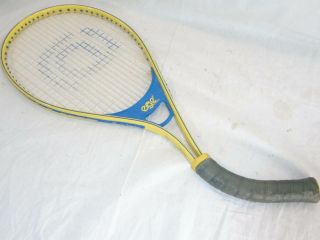 Erge Of Sweden Curved Handle Tennis Racquet Rare