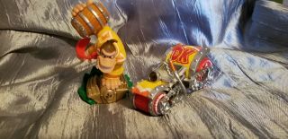 Skylanders Chargers Turbo Charger Donkey Kong And Barrel Blaster Rare