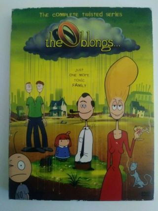 The Oblongs: The Complete Twisted Series (dvd,  2005,  2 - Disc Set) Oop Rare