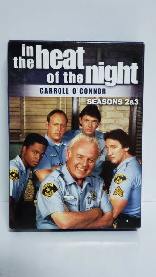 In The Heat Of The Night Season 2&3 Rare Dvd Set - Carrol O’connor