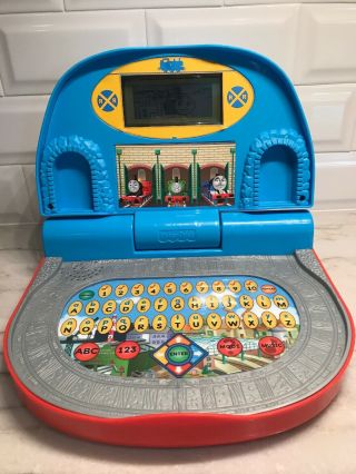 Rare Thomas The Train Fisher Price Thomas " Leader Of The Track " Laptop Musical