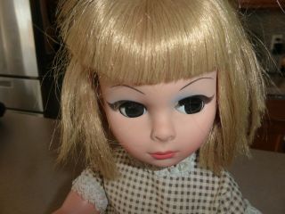 Vintage 1966 PM Sales 19” GoGo Doll Hard Plastic 2