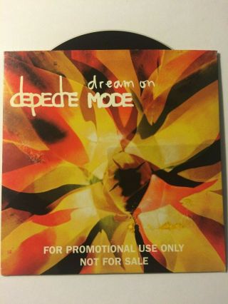 Depeche Mode Very Rare Australian Promo Only Dream On Card Cd
