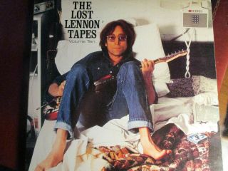 Rare Lp: " John Lennon " The Lost Lennon Tapes Vol.  10 " 1988 Bag Records 1st Press