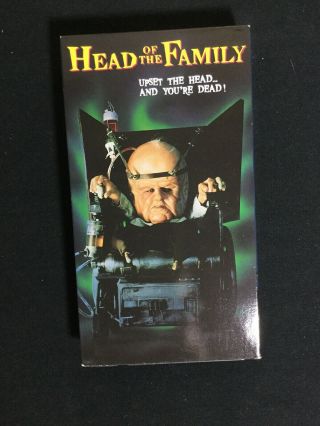 Head Of The Family Horror Vhs Rare Teatsed Fast See Store