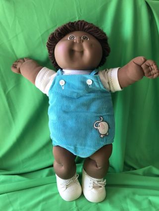 1984 Aa Cabbage Patch Kid Vintage Boy African American Black
