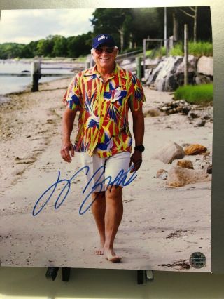 Jimmy Buffett Signed Autograph 8x10 Photo Margaritaville Parrot Rare
