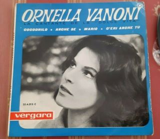 Ornella Vanoni - Cocodrilo 7/45 Ep Very Rare Popcorn Northern Soul