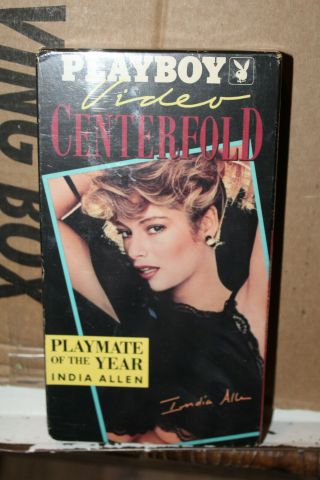 1988 Playboy Video Centerfold Playmate Of The Year India Allen Vhs 0078 Rare