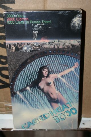 1995 Caged Heat 3000 Vhs Erotic Fantasy Cosmic Nho541a Rare Unrated