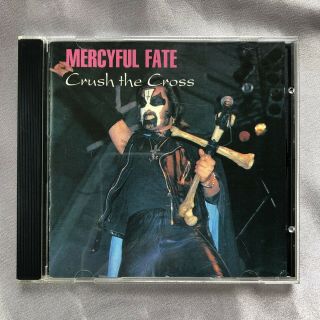 Mercyful Fate - “crush The Cross” Cd - Ultra Rare 1991 Metal Memory Records