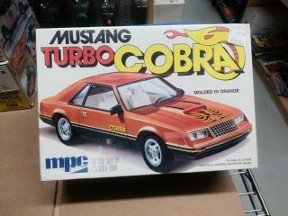 Mpc Mustang Turbo Cobra Model Kit 1/25