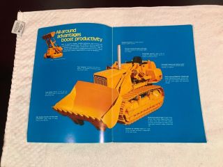Rare Komatsu D75s - 2 Dozer Shovel Tractor Dealer Sales Brochure 14 Page