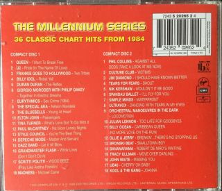 Now Thats What I Call Music 1984 (RARE 2xCD Set (The Millenium Series) 2