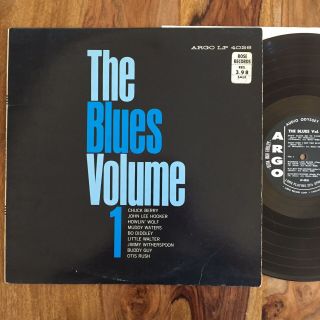 The Blues Volume 1 - Rare Issue Blues Compilation Album - Argo Lp 4026
