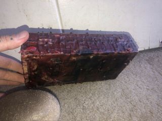Antique Dybbuk Box In Wax 2