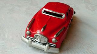 Vintage Tin Plate Toy American Cuba Car Japanese C1950s Playworn Rare