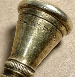 Exc Orig Cond Rare Vintage 20s - 30s Conn - Opera Trumpet Mouthpiece