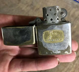Vintage John Deere Zippo Lighter