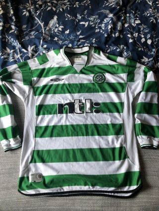 Rare Celtic Shirt 2001 - 2002