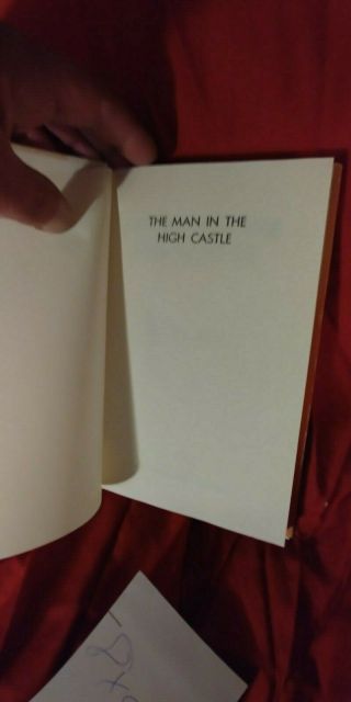 The Man in the High Castle by Philip K.  Dick (1962,  Hardcover) rare. 2
