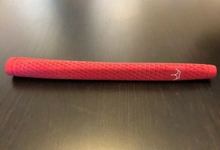 Rare Scotty Cameron Red Baby T Putter Grip Titleist Pulled