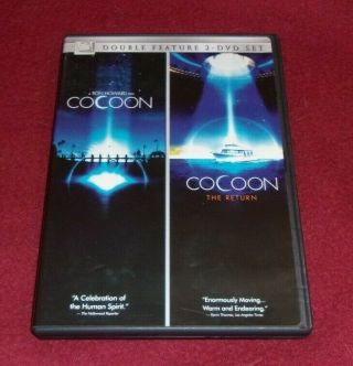 Cocoon/cocoon: The Return Rare Oop 2 Dvd Set Wilford Brimley,  Hume Cronyn