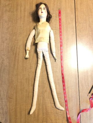 28” Vintage Doll Cloth And?