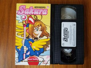 Anime Manga - Sakura Cardcaptors - Sweet Trouble 1999 - Rare Vintage Vhs