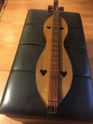 Dulcimer - Old Antique Rare - Made By W.  E (bill) Young - Sc In 9 - 9 - 77