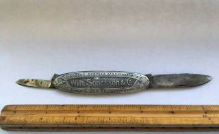 F.  W Klever Jun Solingen Germany Antique Pocket Knife