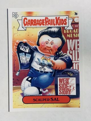2019 Topps Garbage Pail Kids York Nycc 7c Scalper Sal Chase Card Rare
