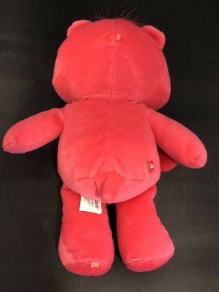 2005 Care Bears All My Heart Bear Pink Red Collectible Plush 11 