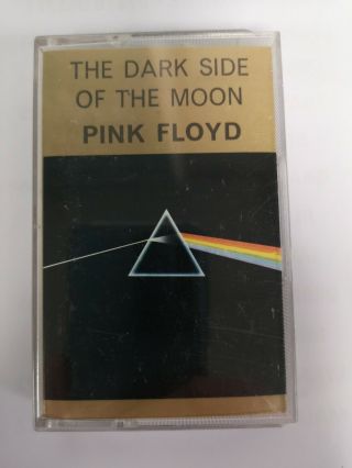Pink Floyd Dark Side Of The Moon Very Rare Cassette Tape Tc - Shvl 804
