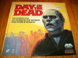 Day Of The Dead Laserdisc Ld Very Rare George A.  Romero