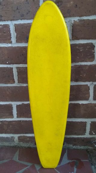 Vintage 1970s Cal 240 Plastic Skateboard Deck With Trucks - Very Good Cond