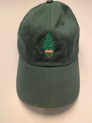 Pine Valley Golf Club Hat Forest Green - Rare Logo